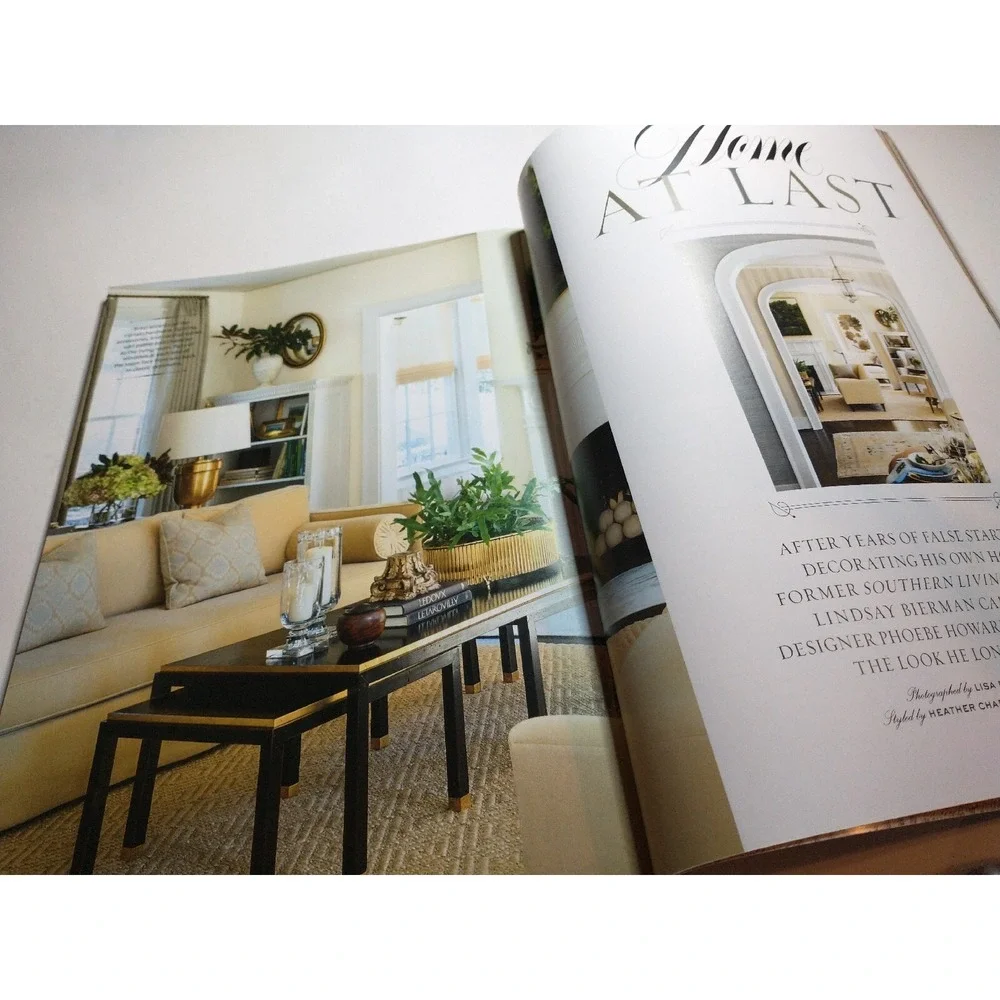 Southern Accents Magazine Style Guide -  Beautiful Room Designs  December 2014